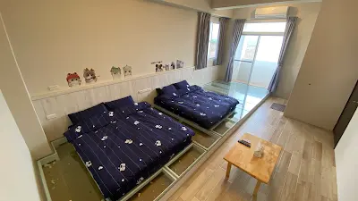 澎湖ㄚ喵海景民宿/玻璃床/玻璃屋/無敵海景/貝殼沙/觀景/看飛機/寵物友善